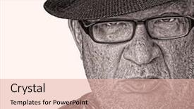  Presentation with creeper image - Presentation theme enhanced with retirement police - striking portrait image background and a lemonade colored foreground