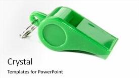  Presentation with whistle - Beautiful PPT layouts featuring police sounds - whistle on white background backdrop and a white colored foreground