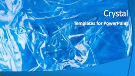  Presentation with polyethylene - Beautiful slide set featuring poliethylene - blue polyethylene texture backdrop and a teal colored foreground