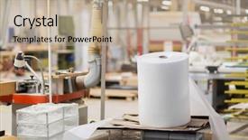  Presentation with furniture industry - Colorful slide set enhanced with poliethylene - production manufacture and industry concept backdrop and a  colored foreground