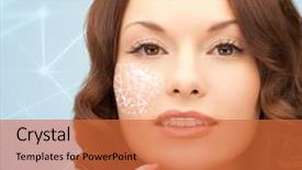  Presentation with transport and future technology concept - Theme with polis - beauty technology and people concept background and a red colored foreground