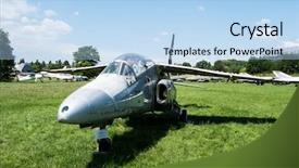  Presentation with aviation - Cool new theme with polish army - krakow poland - july 02 backdrop and a light blue colored foreground