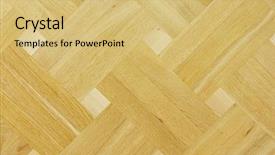  Presentation with wood texture - Beautiful PPT theme featuring polish wood - parquet texture backdrop and a  colored foreground