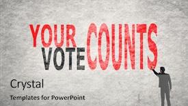  Presentation with wall - Audience pleasing presentation consisting of political advertising - asian businessman write text backdrop and a light gray colored foreground