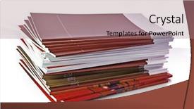  Presentation with magazines - Colorful PPT layouts enhanced with political advertising - pile of color magazines isolated backdrop and a  colored foreground