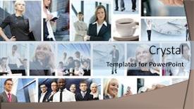  Presentation with time money - Colorful slides enhanced with work frame - business collage made of many backdrop and a light blue colored foreground