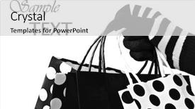  Presentation with black dot - Amazing slides having polka dot - fun black and white photo backdrop and a light gray colored foreground