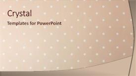  Presentation with color - Presentation theme featuring polks dots - color textured paper background background and a lemonade colored foreground