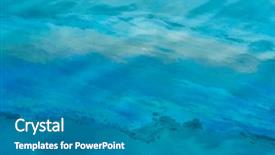  Presentation with floating - Audience pleasing PPT theme consisting of polluting oil slick floating backdrop and a gray colored foreground