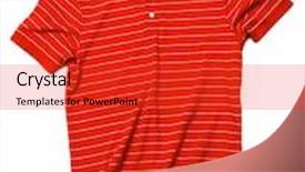  Presentation with paths - Colorful presentation theme enhanced with polo-t-shirt-isolated backdrop and a red colored foreground