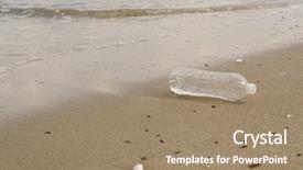  Presentation with polution ships - Theme consisting of polution background and a coral colored foreground