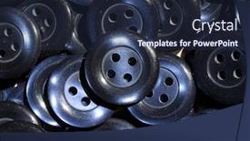  Presentation with background - Audience pleasing presentation consisting of polyester-resin-buttons-closeup-background backdrop and a wine colored foreground