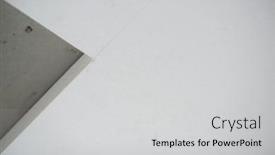  Presentation with concrete - Slide set with polyfoam-glued-to-the-concrete background and a light gray colored foreground