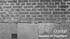  Presentation with masonry - Theme enhanced with polygonal-foundation-masonry-the-masonry background and a gray colored foreground