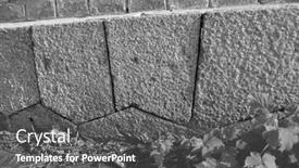  Presentation with masonry - Theme having polygonal-foundation-masonry-the-masonry background and a dark gray colored foreground