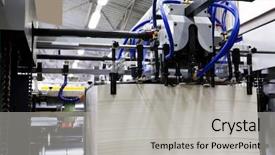  Presentation with polygraph - Beautiful slides featuring polygraphic process in a modern backdrop and a light gray colored foreground