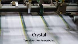  Presentation with polygraph - Theme featuring polygraphic process in a modern background and a light gray colored foreground