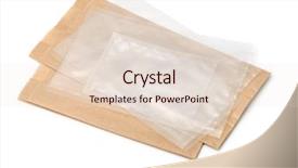  Presentation with bags plastic - Slide set consisting of polythene - group of new plastic background and a lemonade colored foreground