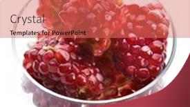  Presentation with pomegranate fruit - 