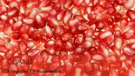  Presentation with pomegranate fruit - Amazing presentation having pomegranate-fruit-juicy-seeds-background backdrop and a red colored foreground