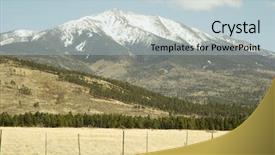 Presentation with san francisco chinatown - Beautiful theme featuring ponderosa pines - san francisco peaks backdrop and a lemonade colored foreground