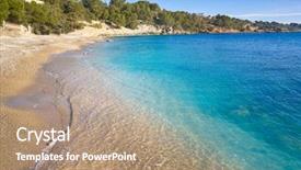  Presentation with beach - Amazing slide set having l - pont de l alia l'alia backdrop and a coral colored foreground