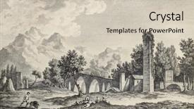  Presentation with machinac bridge - Beautiful PPT theme featuring c r - ponte ammiraglio admiral's bridge backdrop and a soft green colored foreground