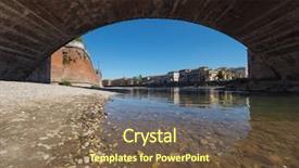  Presentation with old - Cool new theme with ponte di castelvecchio meaning old backdrop and a tawny brown colored foreground