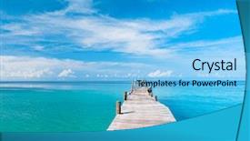  Presentation with calm sea - Amazing presentation design having powtoon - contemplating the sea calm meditation backdrop and a light blue colored foreground