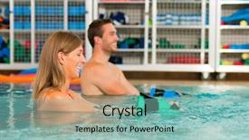  Presentation with hydrotherapy - Colorful slide deck enhanced with beautiful young elk by the side of the road colorado backdrop and a gray colored foreground