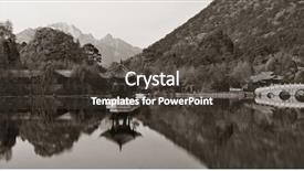  Presentation with black history - Amazing presentation theme having pool in lijiang yunnan china backdrop and a dark gray colored foreground