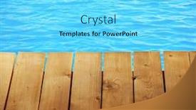  Presentation with poolside restaurant family - Amazing PPT theme having poolside background backdrop and a arctic colored foreground