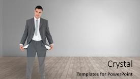  Presentation with analog to digital convertion - Colorful presentation design enhanced with poor black race - digital composite of empty pocket backdrop and a light gray colored foreground