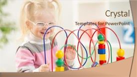  Presentation with birthday invitation kid - Audience pleasing presentation consisting of poor kids - kid in eyeglases playing colorful backdrop and a lemonade colored foreground