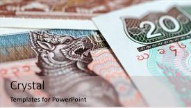  Presentation with poor rich - Audience pleasing slide set consisting of poor rich - banknotes of the myanmar burma backdrop and a coral colored foreground