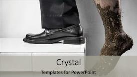  Presentation with rich - Colorful presentation theme enhanced with poor to be rich backdrop and a light gray colored foreground