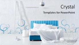  Presentation with minimal - Audience pleasing PPT theme consisting of pop magazine - bubble minimal bedroom backdrop and a light gray colored foreground