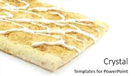  Presentation with baking freshly baked pie fresh - Beautiful presentation theme featuring pop tarts for the toaster backdrop and a white colored foreground