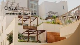  Presentation with malta - Audience pleasing slide deck consisting of new large commercial office building - stunning image of the city backdrop and a light gray colored foreground