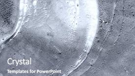  Presentation with rough - Audience pleasing presentation theme consisting of pore space - abstract rough texture like surface backdrop and a  colored foreground