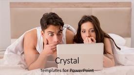  Presentation with wife - Audience pleasing slides consisting of porno - funny concept with wife backdrop and a coral colored foreground