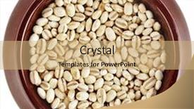  Presentation with pearl - Amazing PPT theme having porridge in a clay pot backdrop and a  colored foreground