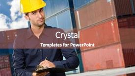  Presentation with architect - Colorful PPT theme enhanced with products of john deere backdrop and a  colored foreground.