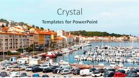  Presentation with sea port - 