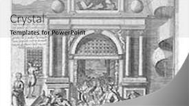  Presentation with engraving - Cool new theme with porta-magna-from-the-venetian backdrop and a light gray colored foreground