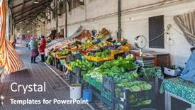  Presentation with market food - 