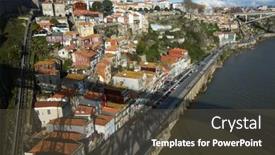  Presentation with awards - Audience pleasing theme consisting of porto-portugal-jan-25-2020 backdrop and a  colored foreground