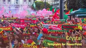  Presentation with european football - 