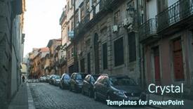  Presentation with european union - Slide deck featuring porto-portugal-july-5-2020 background and a ocean colored foreground