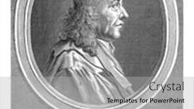  Presentation with anatomy - Colorful slide set enhanced with portrait-bust-of-marcello-malpighi backdrop and a light gray colored foreground